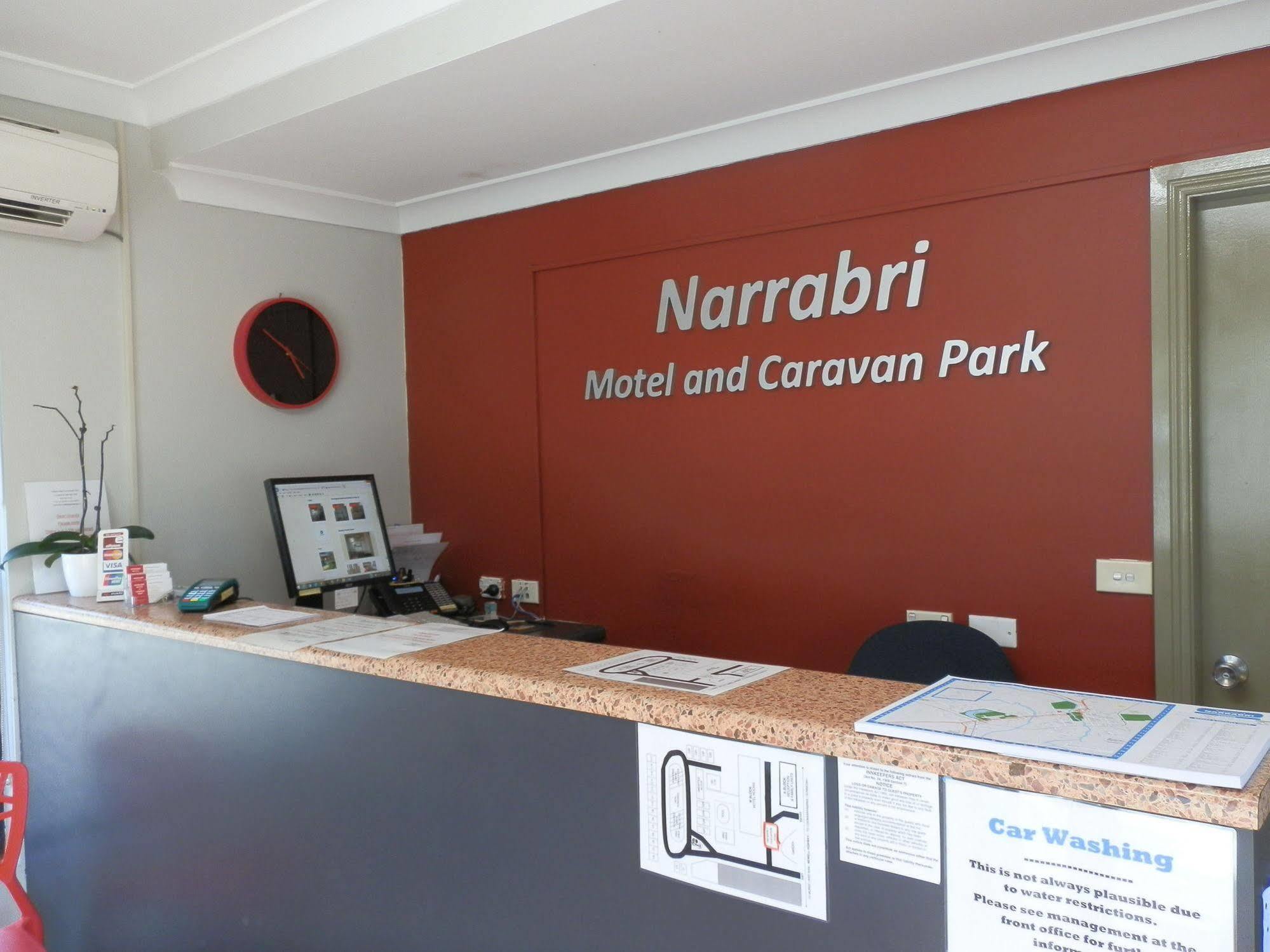 Narrabri Motel And Caravan Park Eksteriør billede