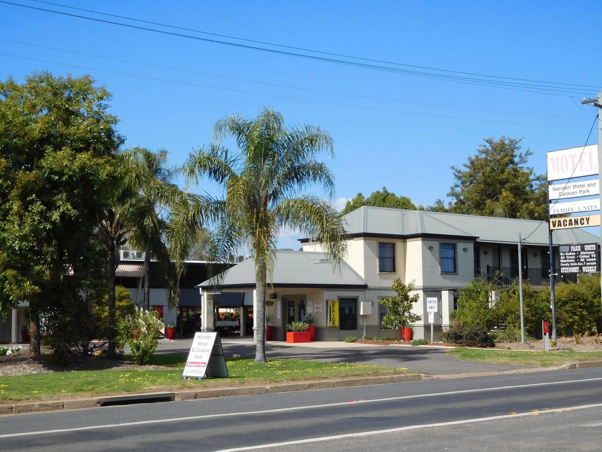 Narrabri Motel And Caravan Park Eksteriør billede