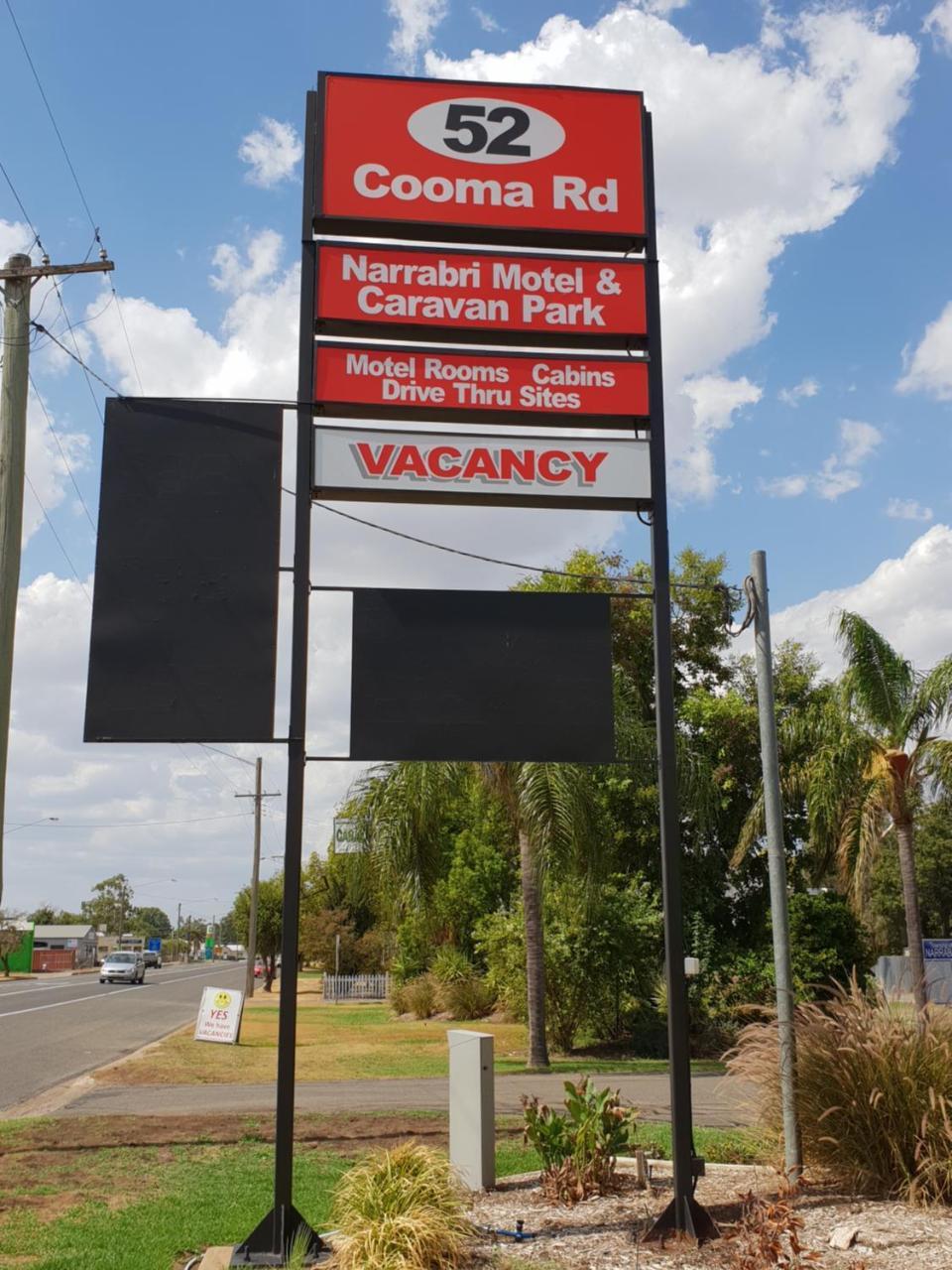 Narrabri Motel And Caravan Park Eksteriør billede